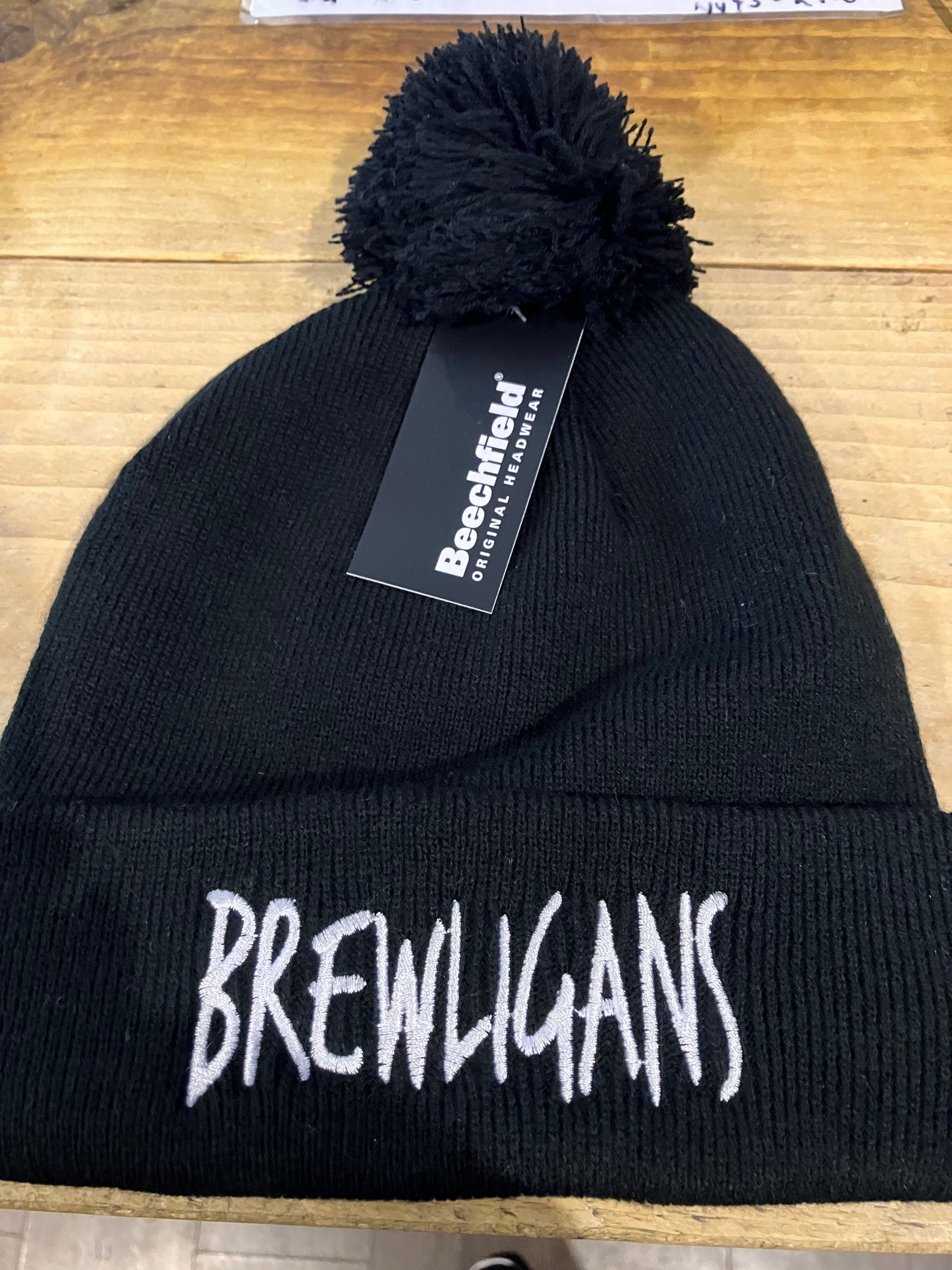 Brewligan Bobble Hat Black